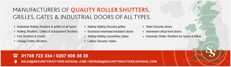 Manufacturers of quality roller shutters grilles, gates & industrial doors of all types